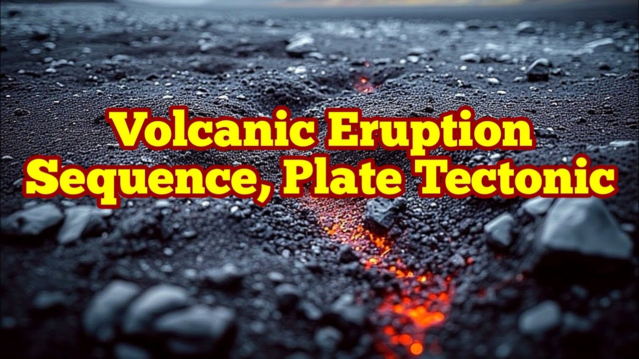 Volcanic Eruptions In Spreading Ridge Tectonics, Plate Tectonic Pull & Domino Effect