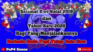 Selamat Natal 2019 dan Tahun Baru 2020