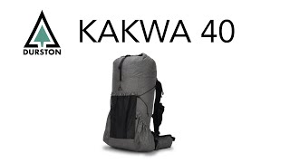 Durston Gear Announces NEW Kakwa 40 Ultralight Backpack Durston Gear Announces NEW Kakwa 40 Ultralight Backpack
