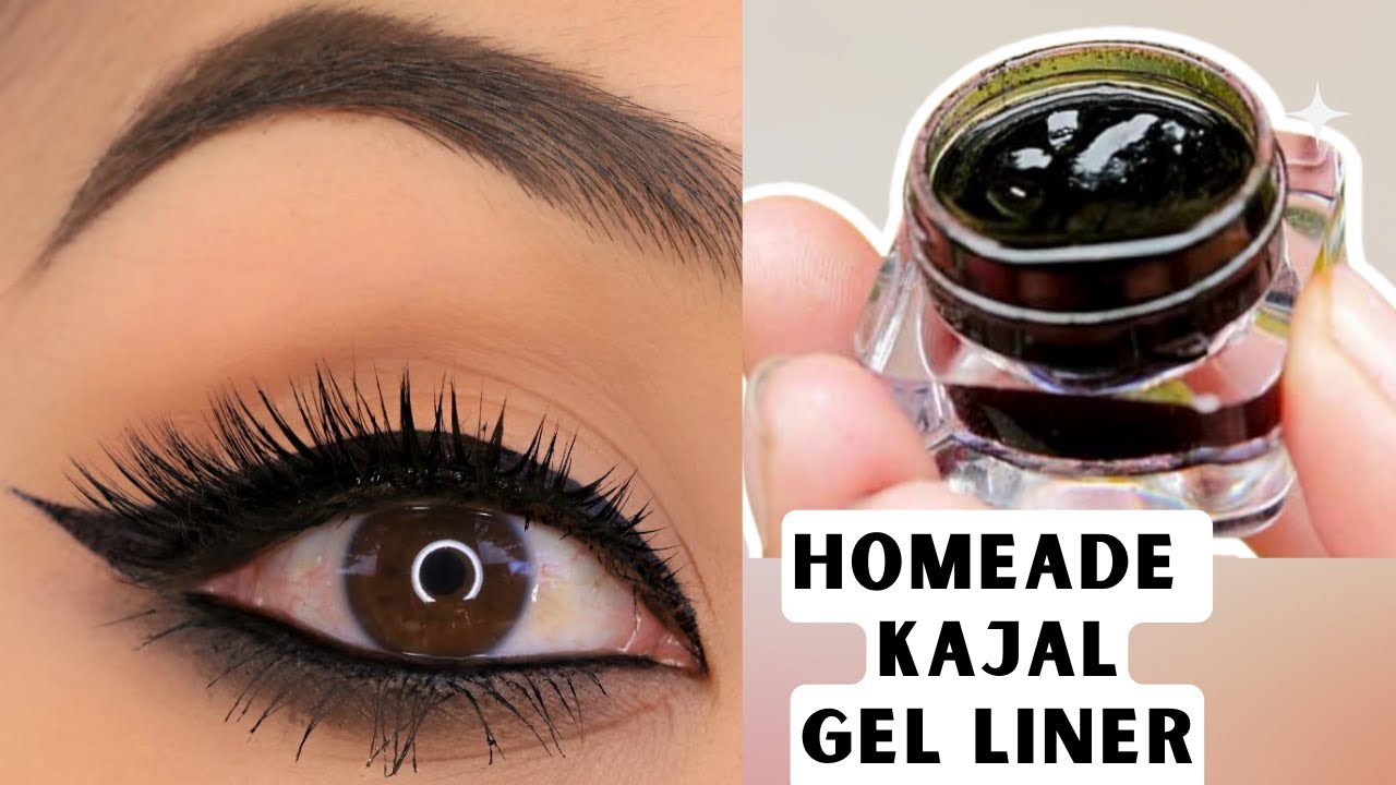 eye kajal price How to make kajal or gel liner at home- Smudge Free, Waterproof, Long Lasting, Dark Black