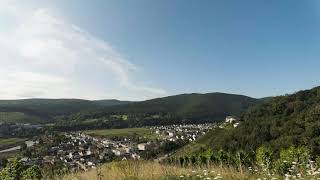 Nature Timelapse 30 Secview Of Bad Neuenahr-Ahrweiler. Morning Mood In The Ahr Valley In The Eifel