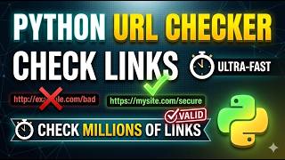 Python URL Checker: Check Any Website URL in Seconds! (Beginner Project)