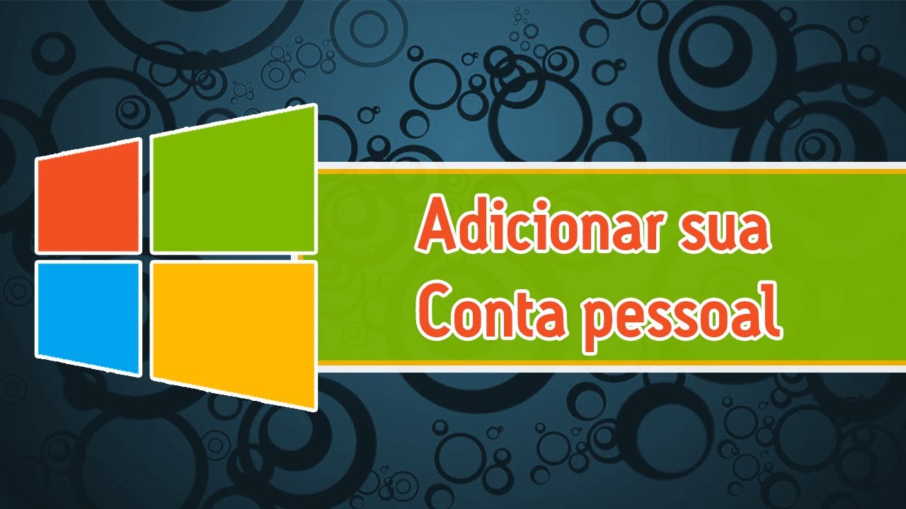 Tutorial Windows 8 = Adicionar sua conta pessoal. - YouTube