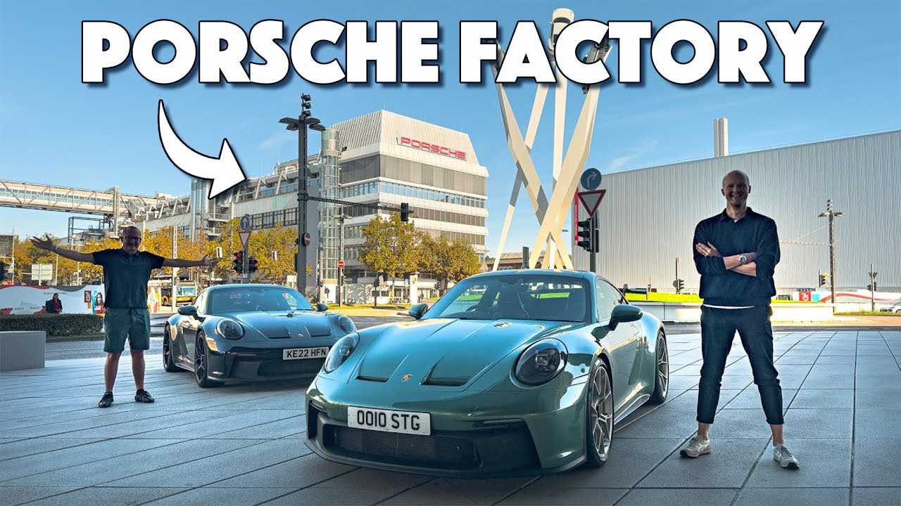 Возвращаемся на завод Porsche на наших GT3!