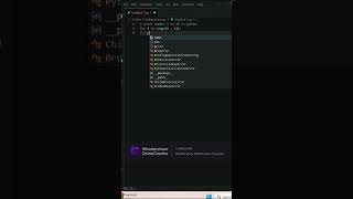 print number from 1to10 in python|#shorts #coding #python