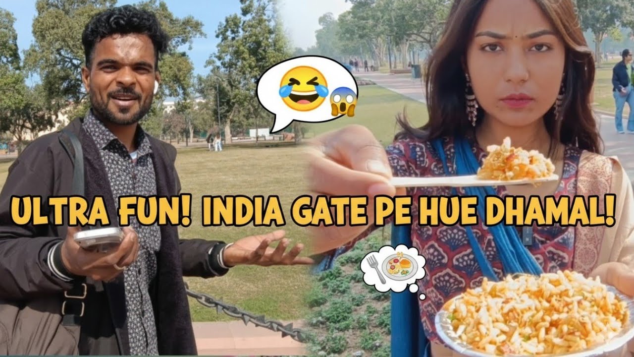 India Gate  Delhi 🇮🇳 ultra fun india gate hu dhama sapnokavlogs2 l 
