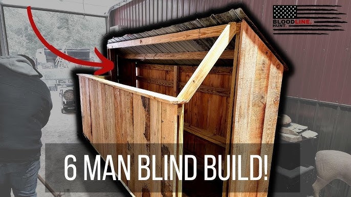 How To Build A Duck Boat Blind (CHEAP!) 