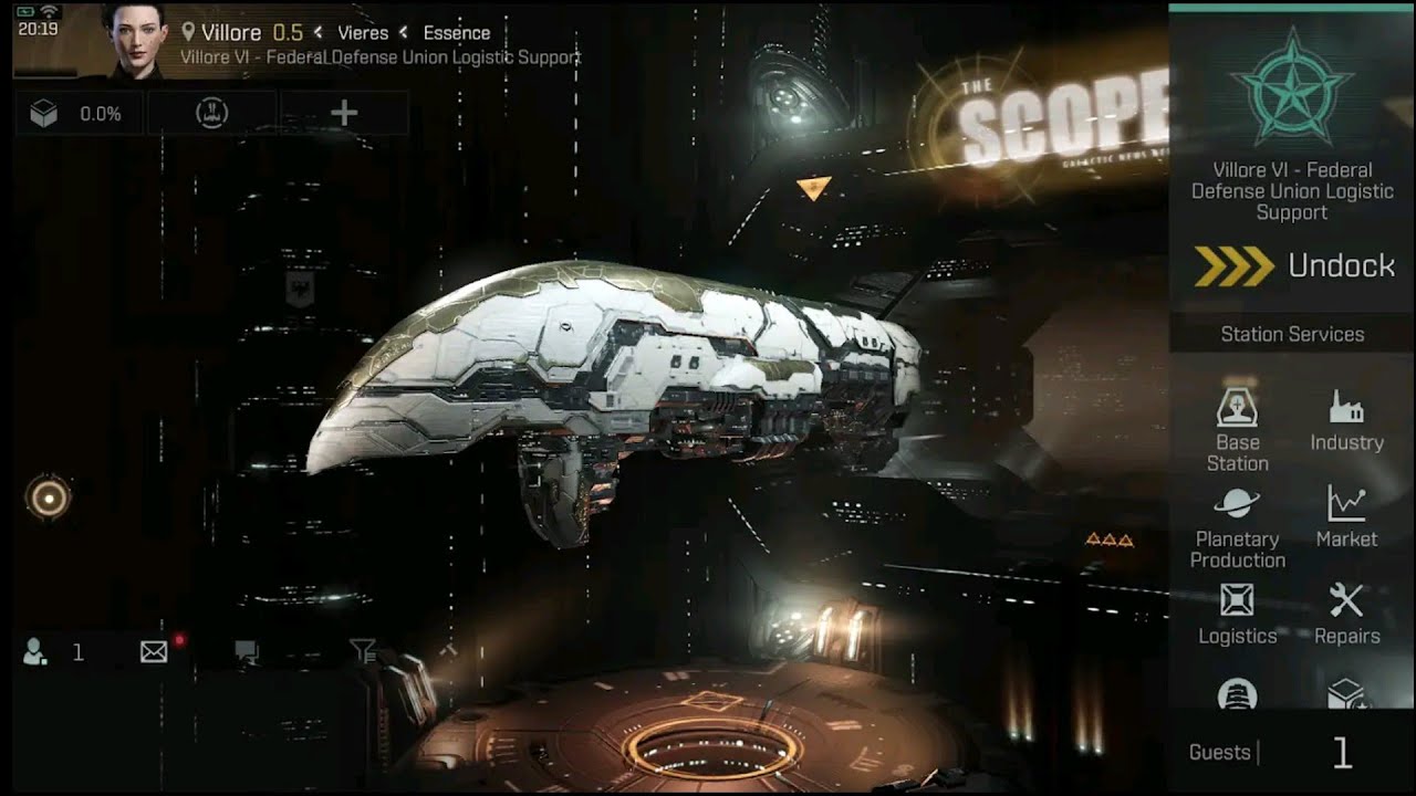 EVE Echoes - Gameplay (by NetEase Games) 