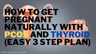 How to get Pregnant Naturally with PCOS and Thyroid Easy 3 Step Plan