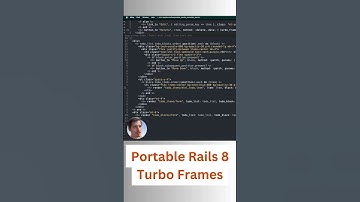 Portable Rails 8 Turbo Frames #Shorts