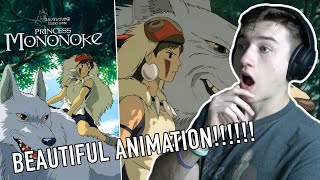 PRINCESS MONONOKE (1997) was BEAUTIFUL and EPIC! - Movie Reaction - FIRST TIME WATCHING