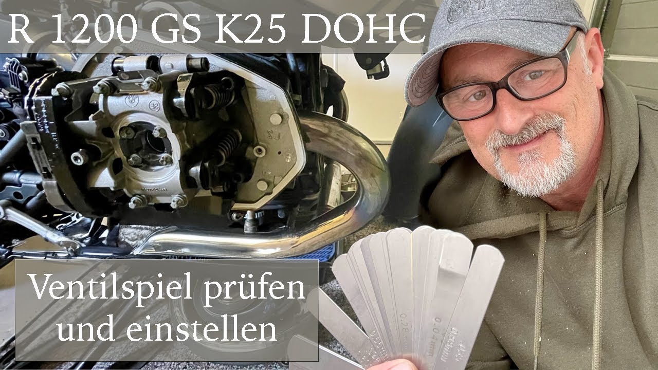 Motorrad Service Ventilspiel prüfen und einstellen an meiner R 1200 GS DOHC