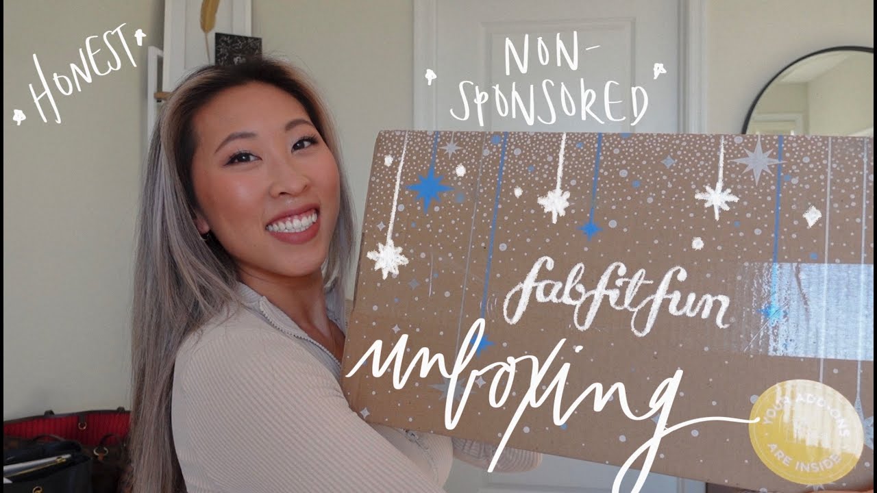 fabfitfun winter 2020 unboxing *non-sponsored* $45 for $290 value of full-size products???