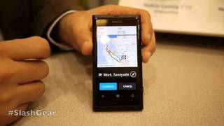 My Commute for Nokia Drive on Windows Phone hands-on at CTIA 2012 screenshot 5