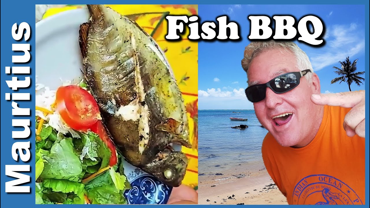 Fish BBQ on the beach in Mauritius YouTube