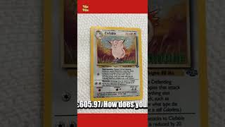 🚀 This Clefable card fetched £605.97 — crazy or fair? #shorts