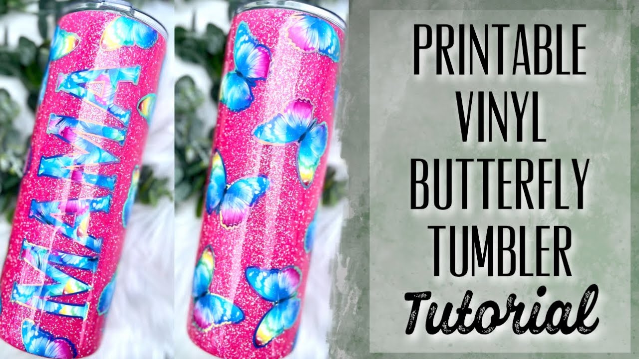 HOW TO MAKE YOUR OWN TUMBLER STICKER DECALS