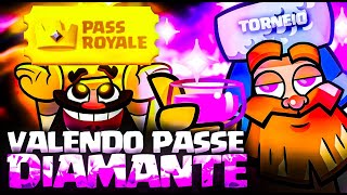 TORNEIO DOS 58K VALENDO PASS E SKIN DE TORRE!!! #60K#CLASHROYALE #AOVIVO