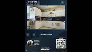 3861 NW 177th St, Miami Gardens, FL 33055 | 4 Bedroom Home For Sale