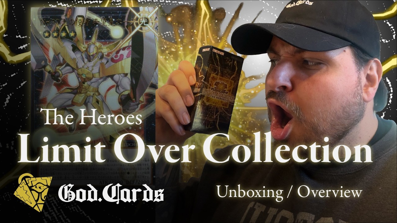 ❗シュリンク付き❗LIMIT OVER COLLECTION LIMIT OVER COLLECTION is HERE! Opening Yu-Gi-Oh's INSANE NEW SET