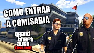 GTA ONLINE: 👮🏻‍♂️HOW TO GET INTO THE POLICE STATION IN 2 MINUTES
