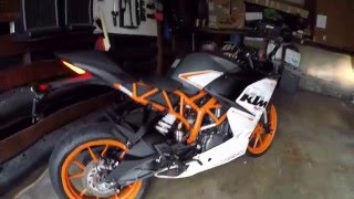 KTM RC 390 Competition Werkes Exhaust 