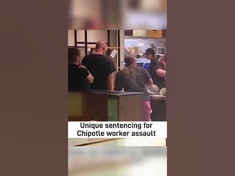 woman throws Chipotle order at worker - YouTube