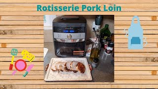 Rotisserie Pork Loin In The Pampered
