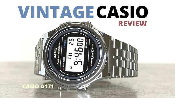 #a171w - CASIO YouTube A171WE-1ADF Quick Review! -