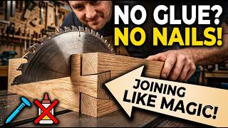 This Giant Blade Joins Wood Like Magic (No Nails, No Glue)