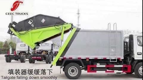 How to operate a Garbage Compactor Truck? www.ceectrucks.com