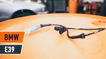 Hvordan bytte bak ABS sensor der på BMW E39 Touring [AUTODOC-VIDEOLEKSJONER]