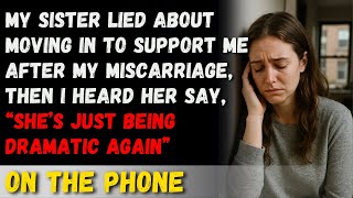 Full My Sister Lied About Moving In To Support Me After My Miscarriage – Then I Heard... - Reddit Stories News