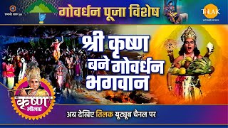 Shri Krishna became Lord Govardhan. Govardhan Special Story | Shree Krishna Leela