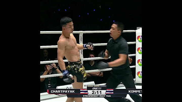 7-0 🔥 Chartpayak KOs Kompet in their rematch to extend his perfect record on ONE Friday Fights!