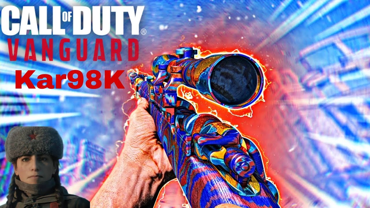 *KAR98K* ATOMIC CAMO!!! HIGHLIGHTS!!! MAX SPEED KAR98K is OVERPOWERED... (COD VANGUARD)