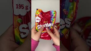 Opening Skittles Box  Fruits Flavour  Asmr shorts
