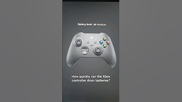 How Quickly can the Xbox Controller Drain Batteries?