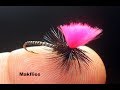 Fly Tying a Stripped Quill Klinkhammer Dry Fly by Mak