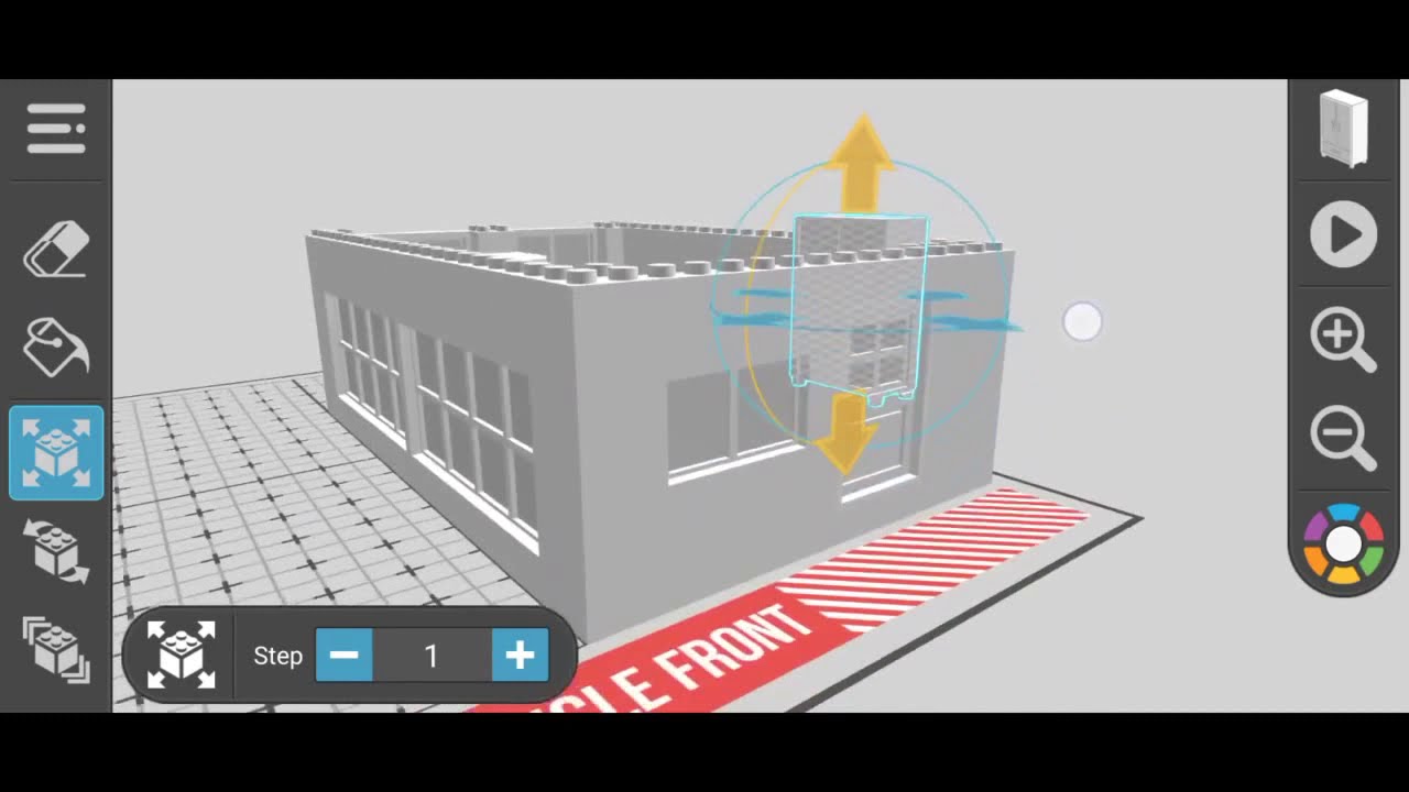 Custom testing area build (Ep2, The Normal House. Draw Bricks)