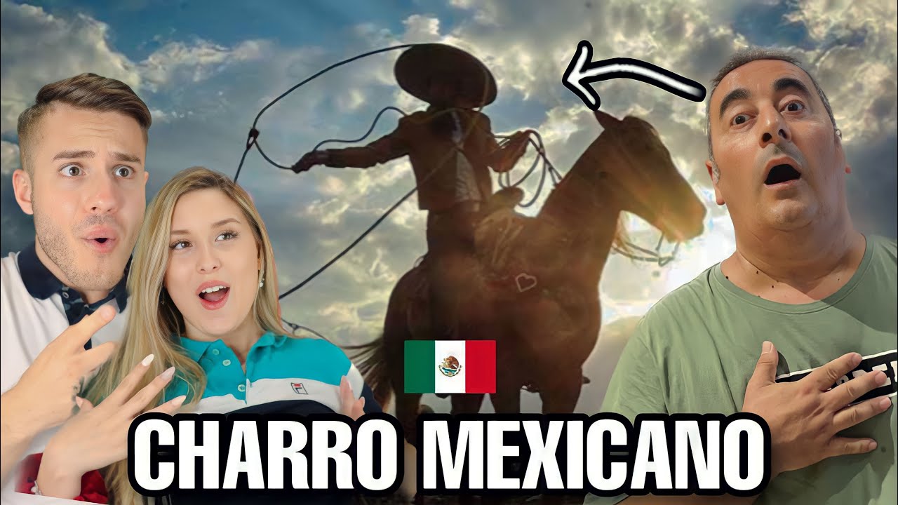 ESPAÑOLES REACCIONAN y ALUCINAN con CHARRO MEXICANO por PRIMERA VEZ | ESTO ES PURO ARTE by MEXICO