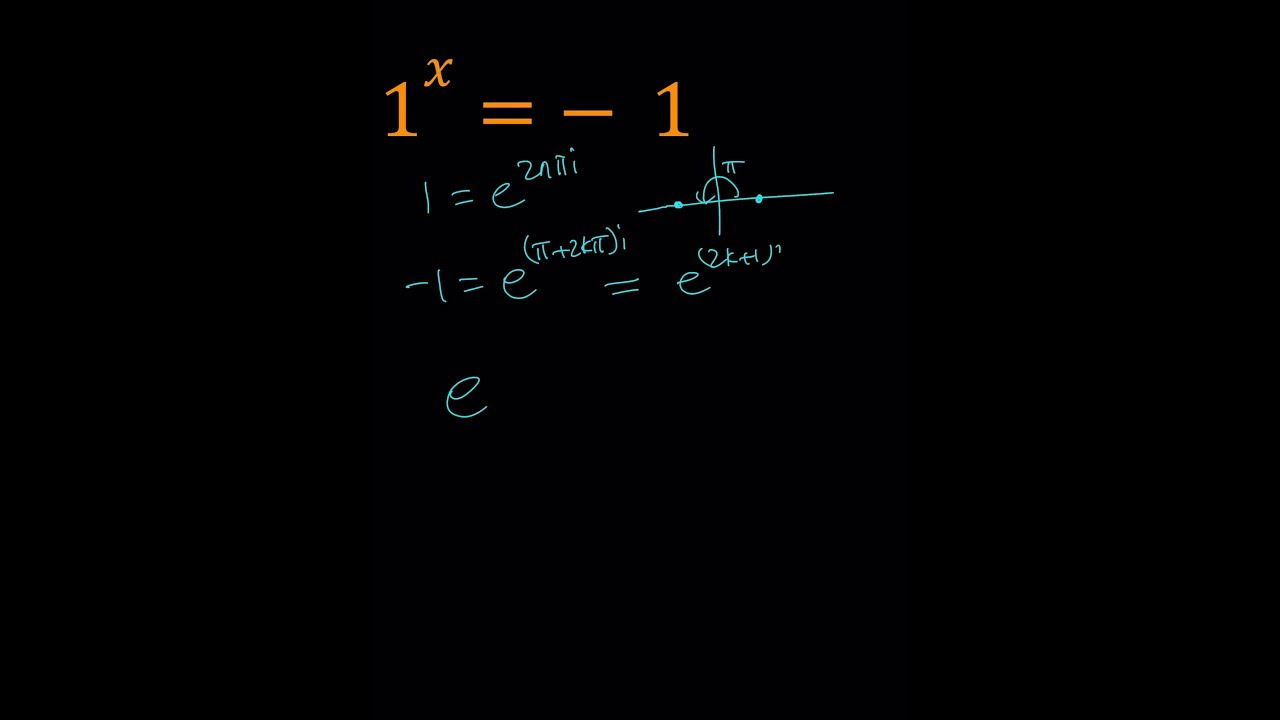 A Very Interesting Exponential Equation 1