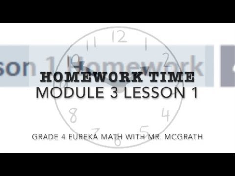 grade 4 module 3 lesson 1 homework