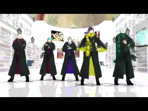 【MMD刀剣乱舞】チャンバラジョニー（ハリポタお着換えあり）