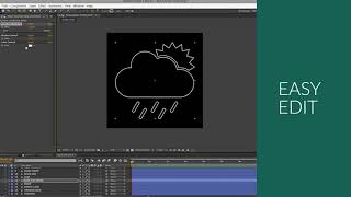 Weather pack | After Effects Project Files - Videohive template