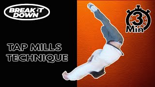 Powermove Breaking Tutorial | Tap Mill Technique | Break it Down | JIHAD Modd Squad San Diego Cali
