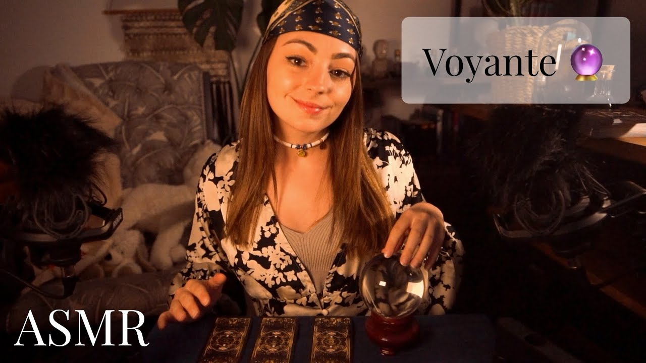 ♡ ASMR  - RP Voyante - Je lis ton avenir dans les cartes ♡