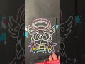 【ポスカアート】アラレちゃんが光り出した！！！【POSCA】#shorts #posca #ポスカ #poscaart #gloweffect