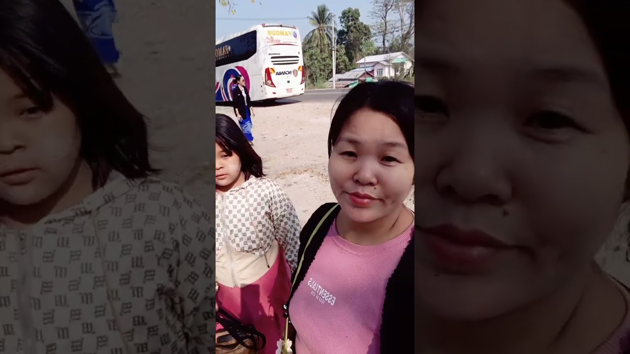 ချောင်းသာသွားလမ်းမှာကားပျက်😥#khu 