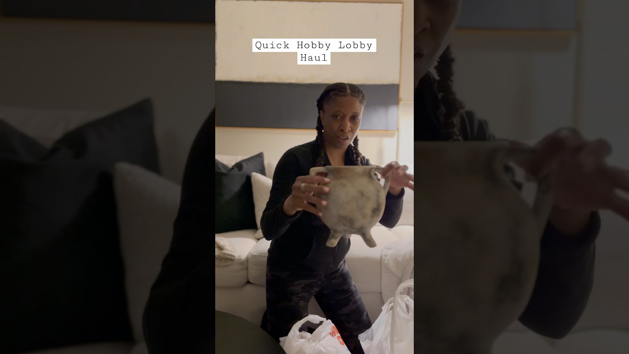 Pottery Barn dupe at Hobby Lobby